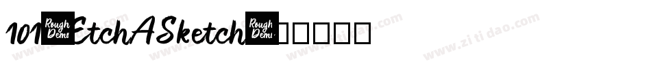 101! EtchASketch字体转换